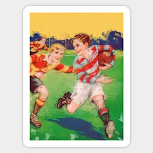 Junior Rugby Painting Sticker